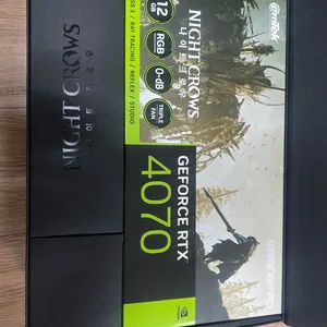이엠텍 지포스 RTX 4070 12GB D6X 나이트 크로우 에디션