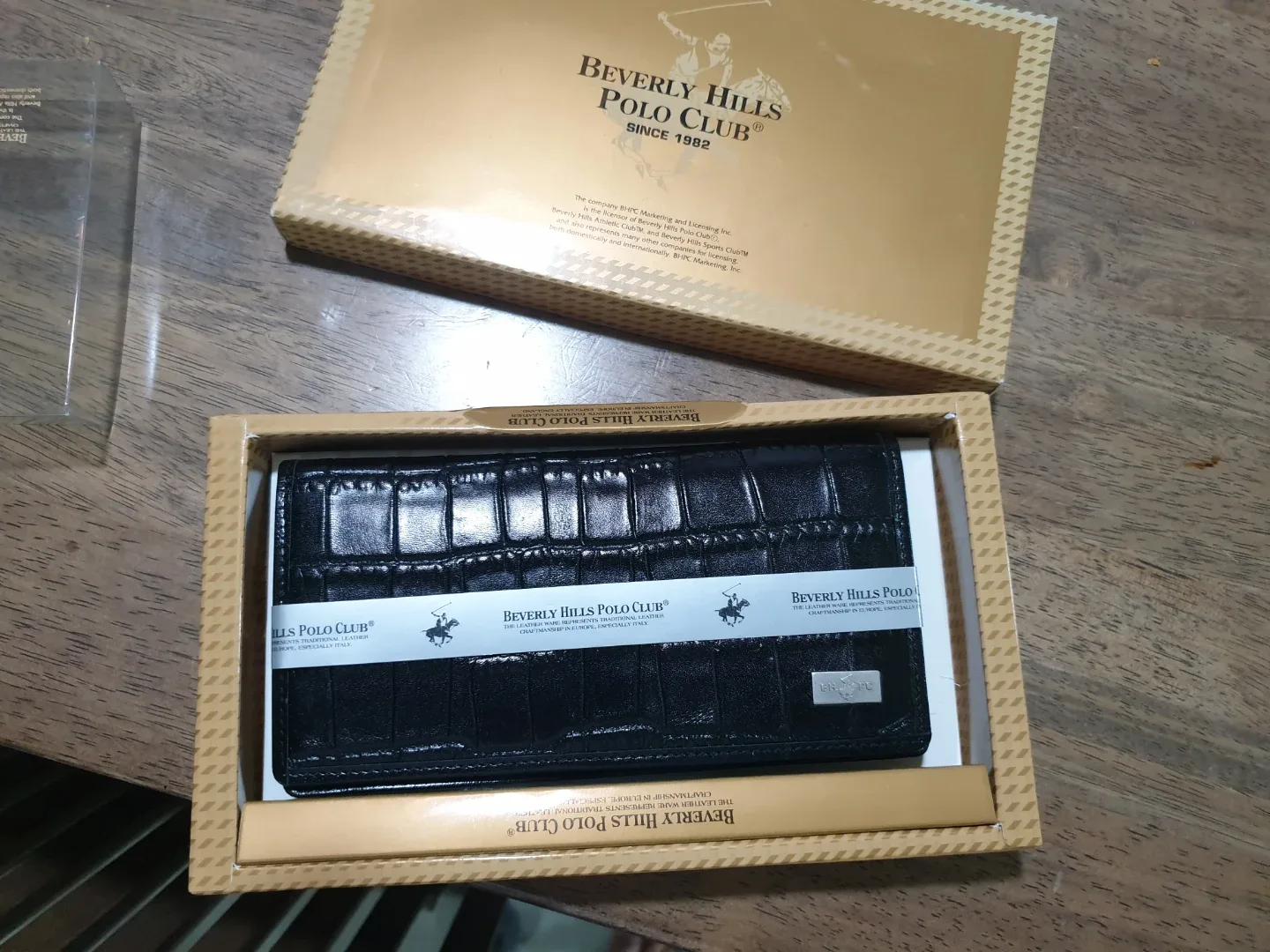 비버리힐스 폴로 클럽 블랙 장지갑 새상품