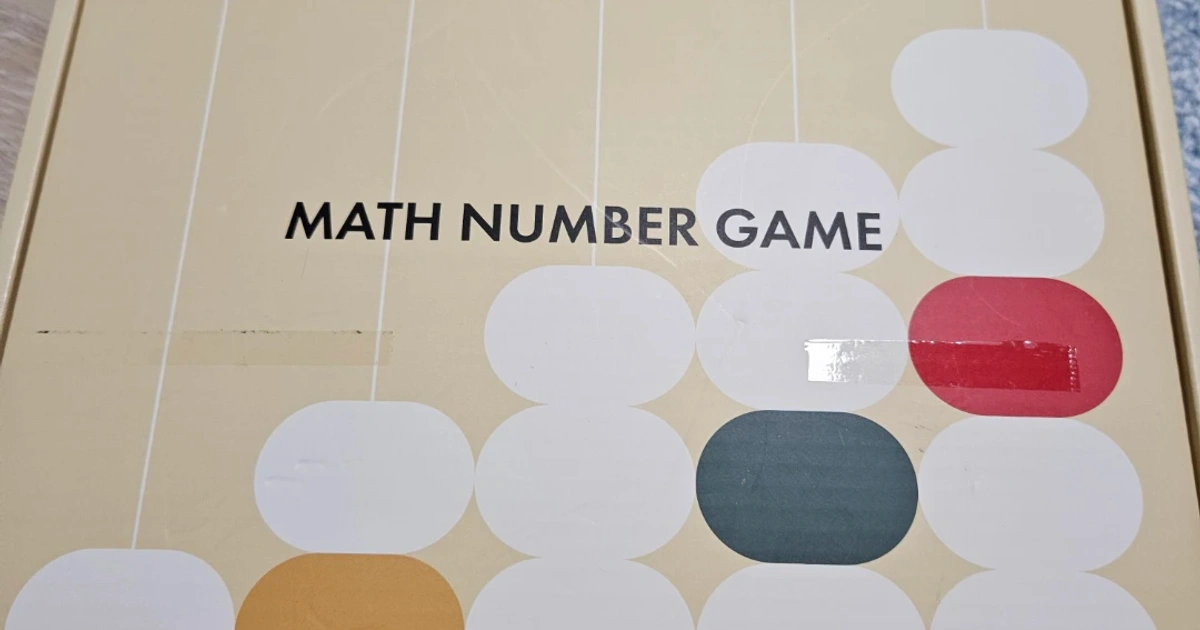 Ssol & Sam Math Number Game 수놀이 게임 | 취미/게임/음반 | 당근 중고거래