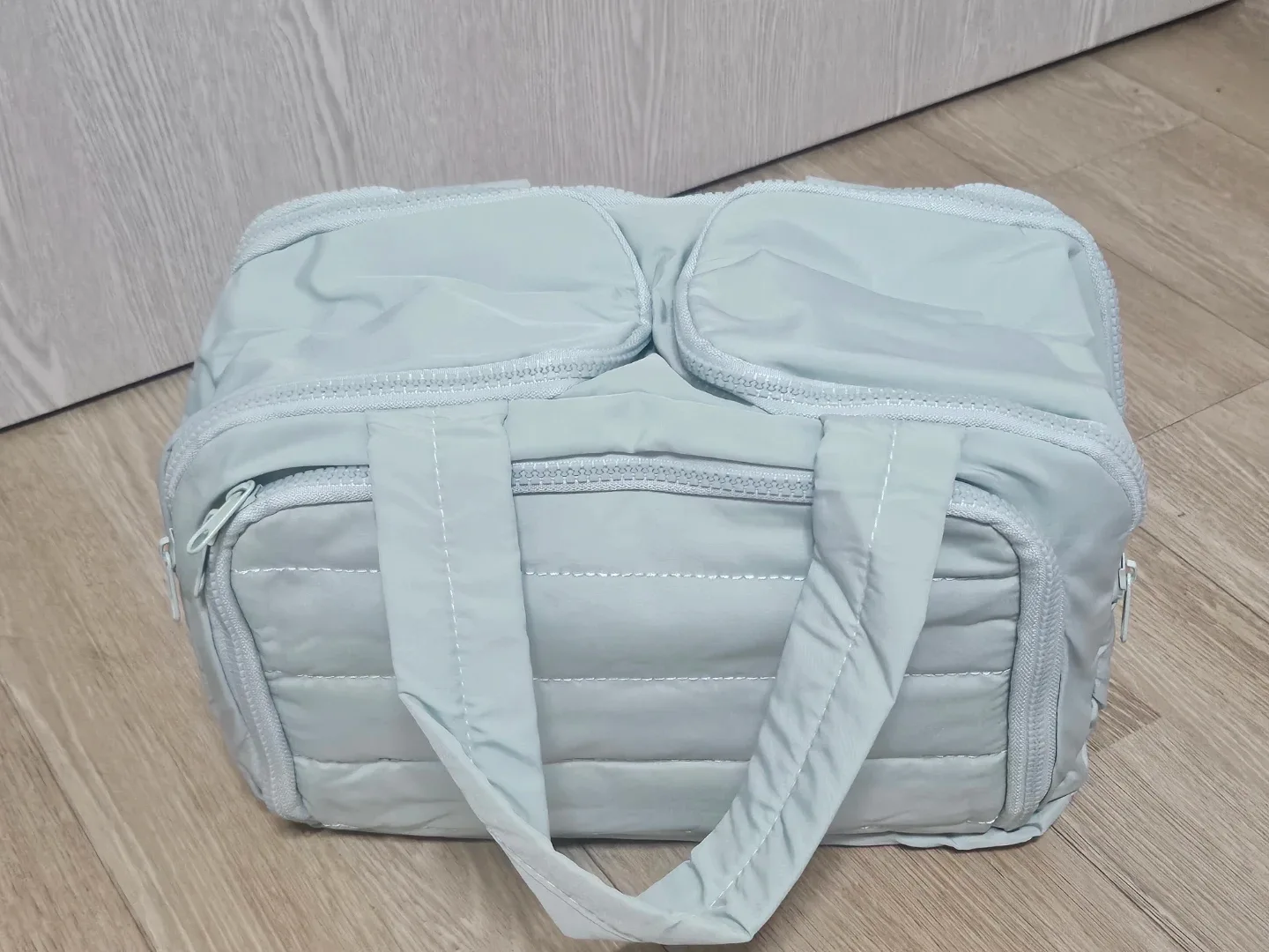 대용량 화장품 파우치 여행용 보조가방 매쉬 포켓 수납 메이크업박스