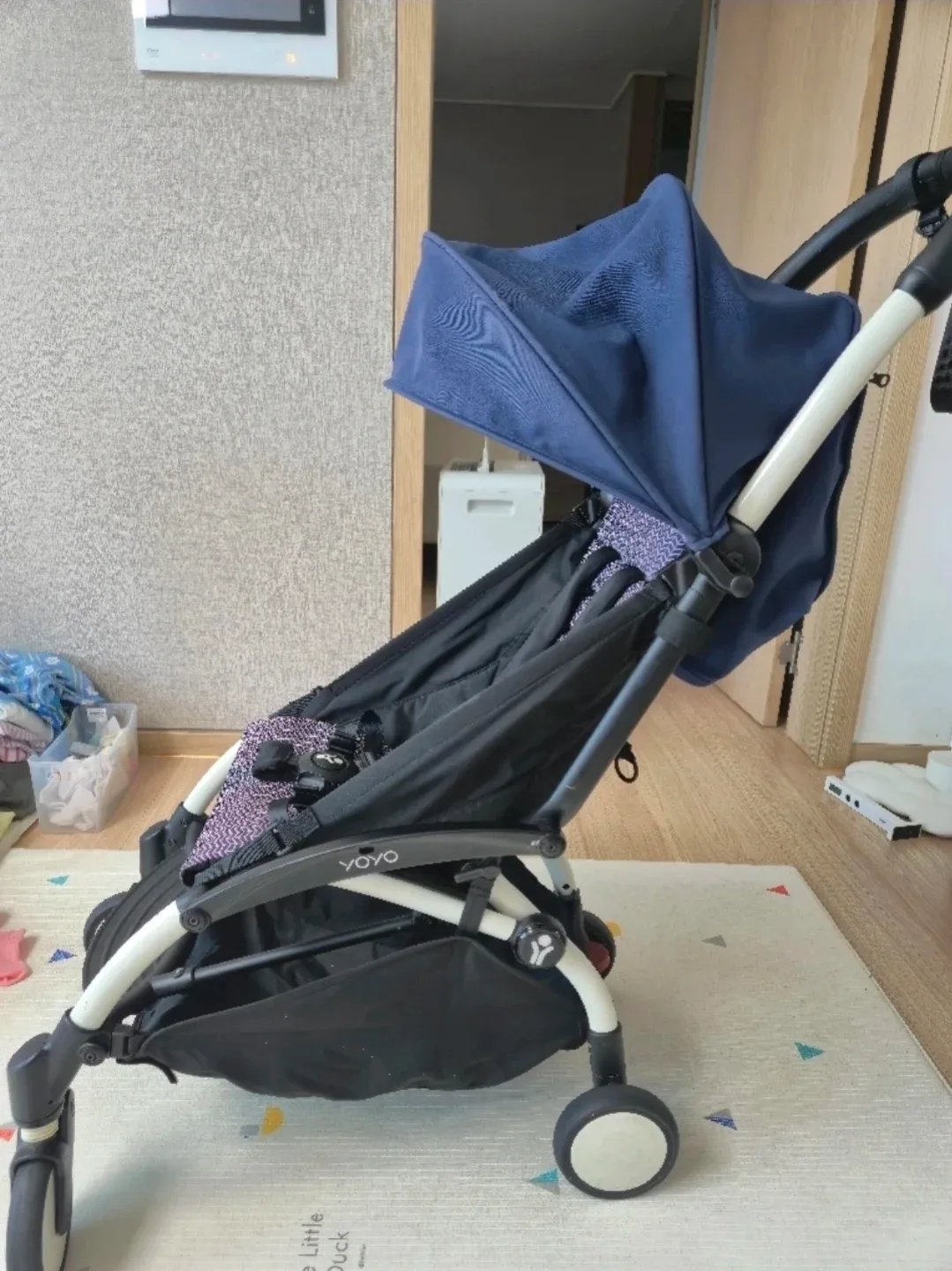 베이비젠 요요2 휴대용 유모차+방풍커버