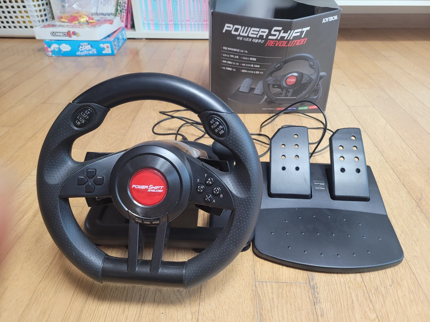 조이트론 파워시프트 레이싱휠 JTPC-306 | 취미/게임/음반 | 당근 중고거래