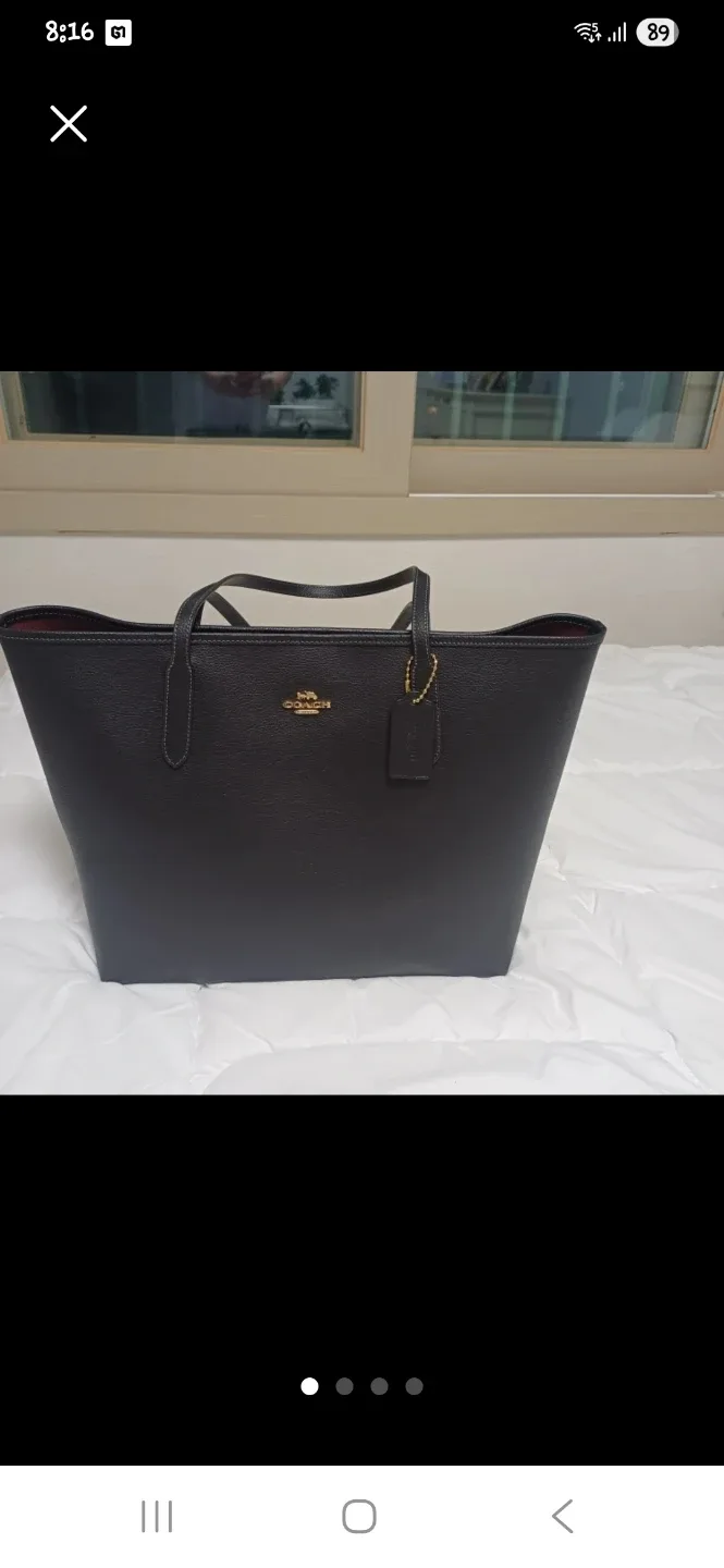 코치 쇼퍼백 (이너백 포함)