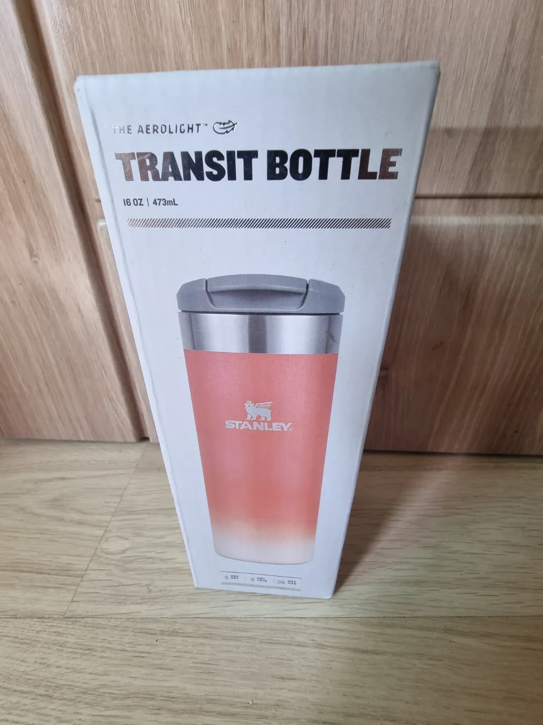 (새상품) 스탠리 에어로라이트 보틀 473ml (자몽) 팝니다