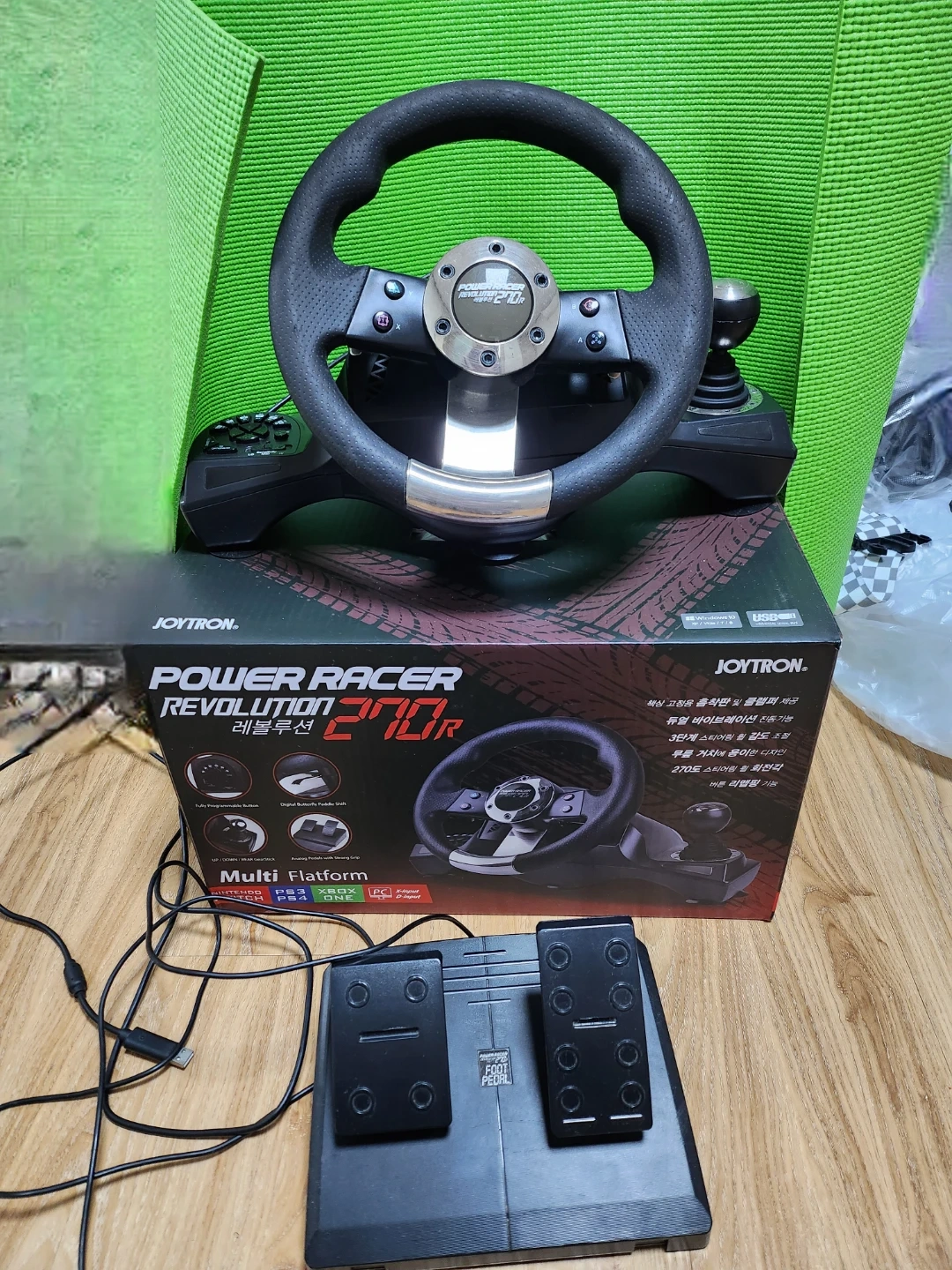 조이트론 파워레이서 레볼루션 270R 레이싱 휠 | 취미/게임/음반 | 당근 중고거래