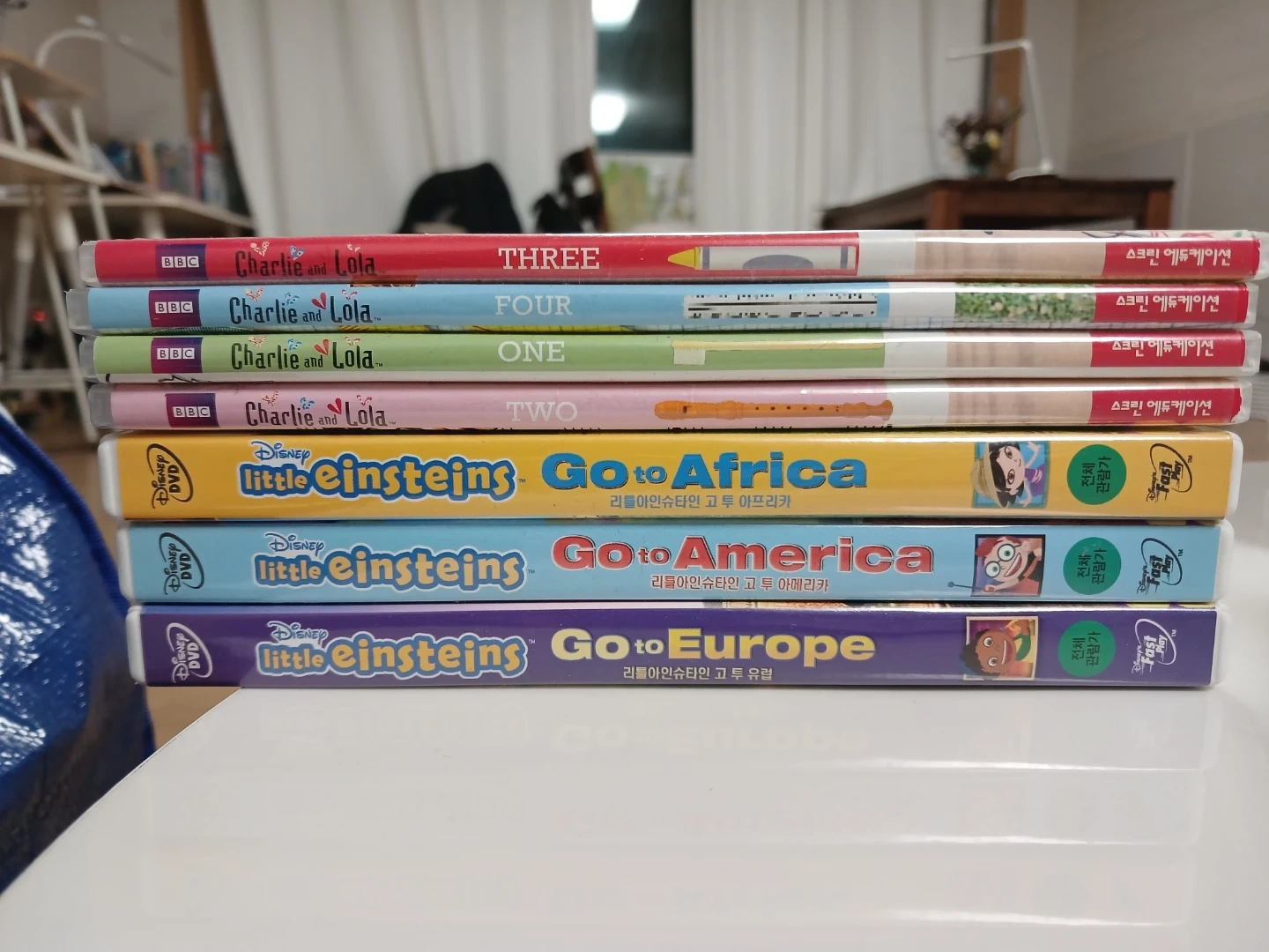 영어 DVD 찰리와 롤라 + 리틀 아인슈타인 세트 | 유아동 | 당근 중고거래