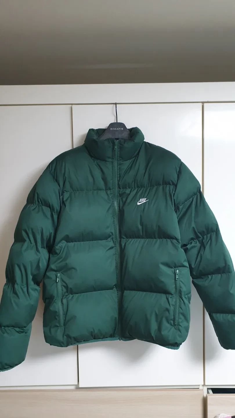 나이키 NSW 패딩 자켓 아시아 핏 그린(XL, 105)