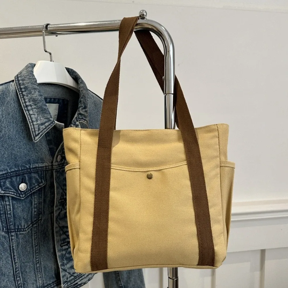 📌 넉넉한 수납력! 감성 가득 캔버스 에코백 판매해요 👜
