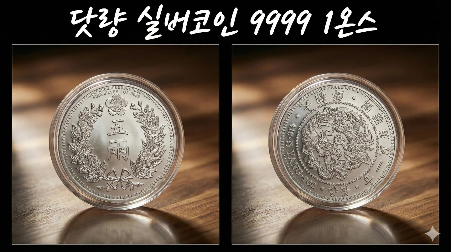 국제금거래소 닷량 재현제품 9999 실버코인 1온스 실버 은화 은 | 취미/게임/음반 | 당근 중고거래