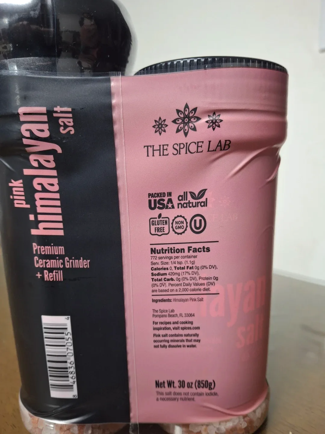The Spice Lab 핑크 히말라야 소금 850g