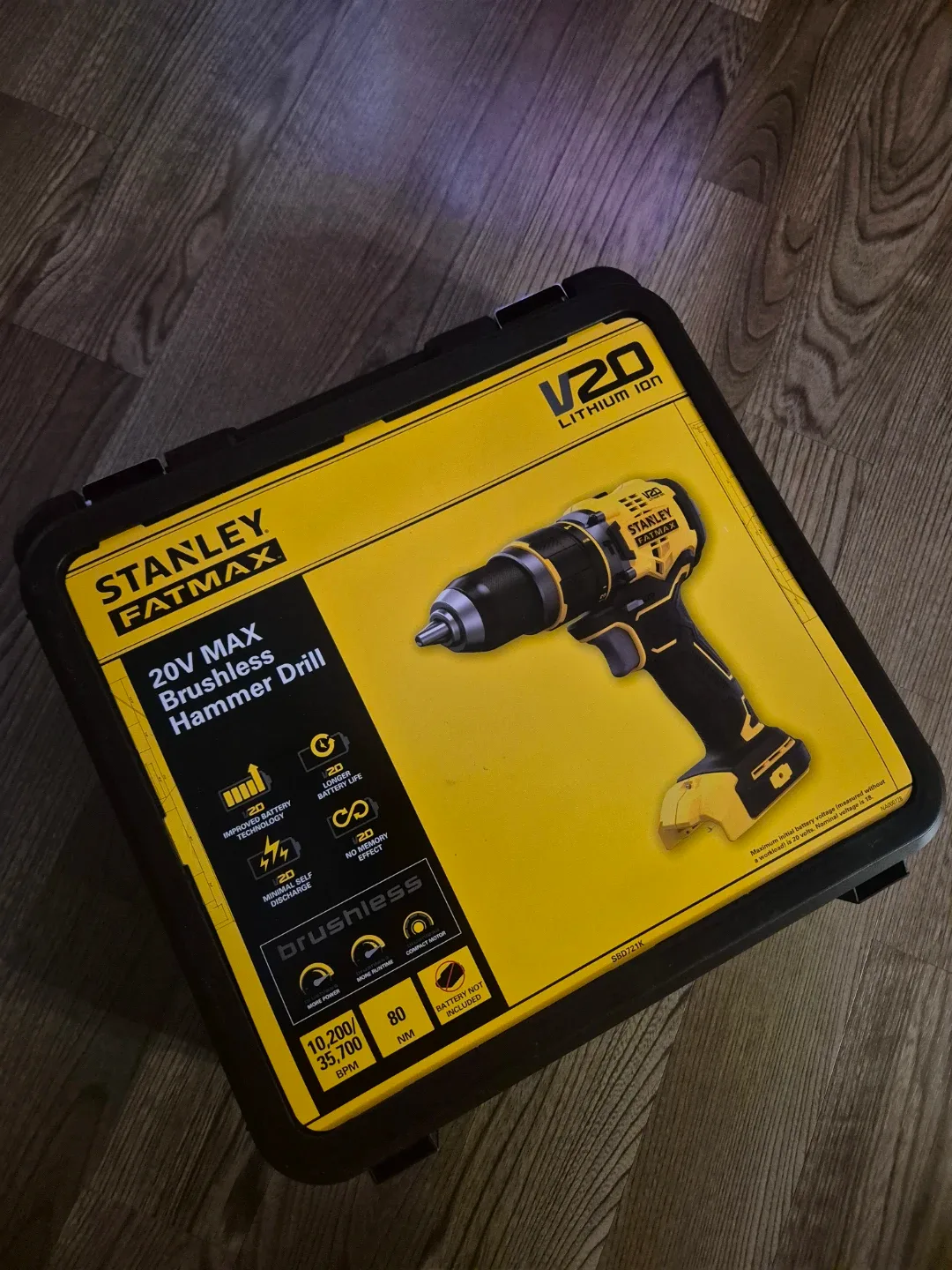 스탠리(STANLEY)  SBD721K-KR 20V MAX 브러시리스 해머 드릴
