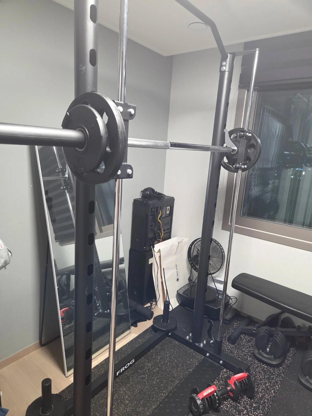 홈짐 스미스머신 스쿼트랙 벤치프레스 | 스포츠/레저 | 당근 중고거래