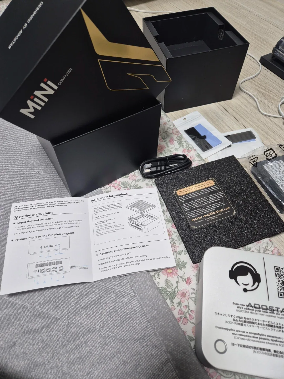 aoostar maco 24g 512g 팝니다.  mini pc 미니피시 마코