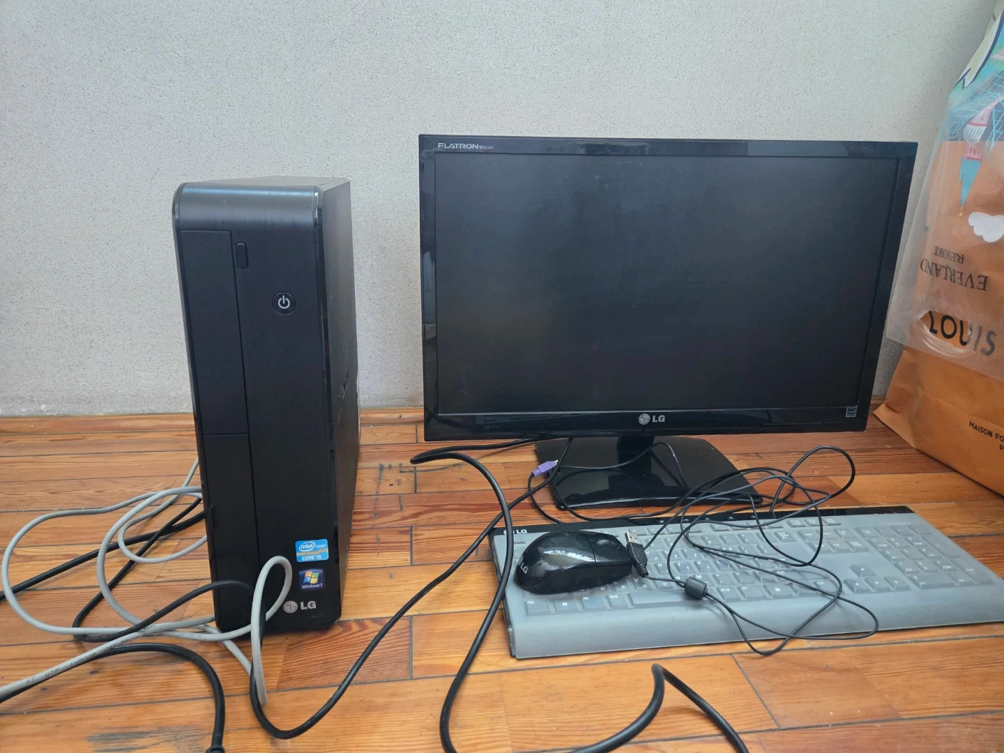 LG 데스크탑 컴퓨터 세트 23인치 모니터 엡손프린터 | 디지털기기 | 당근 중고거래