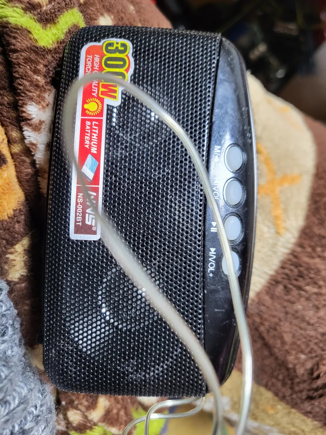 WNS NS-402BT 휴대용 라디오 스피커