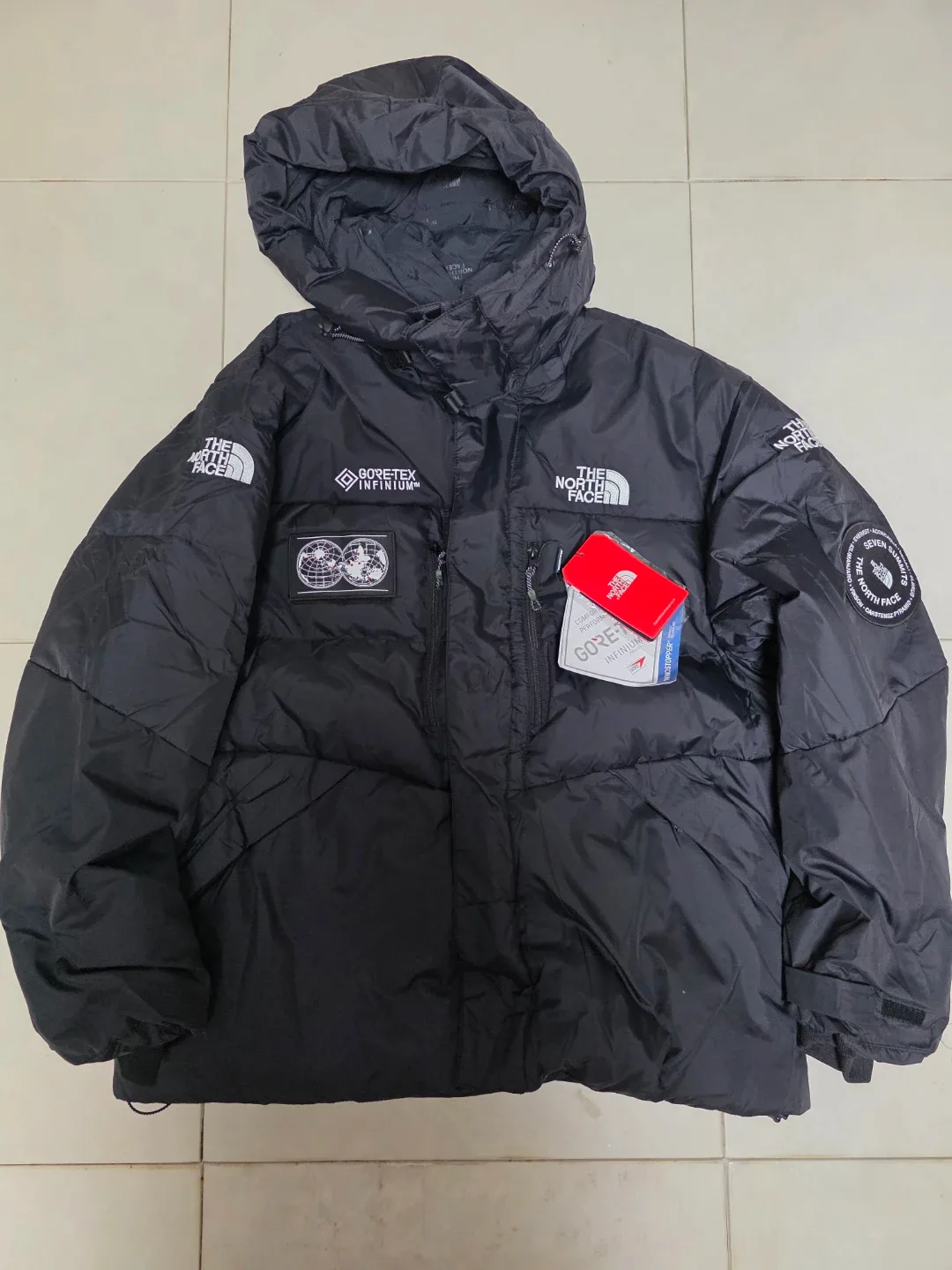 노스페이스 7서밋 히말라야 고어텍스 인피니움 패딩 2XL 110