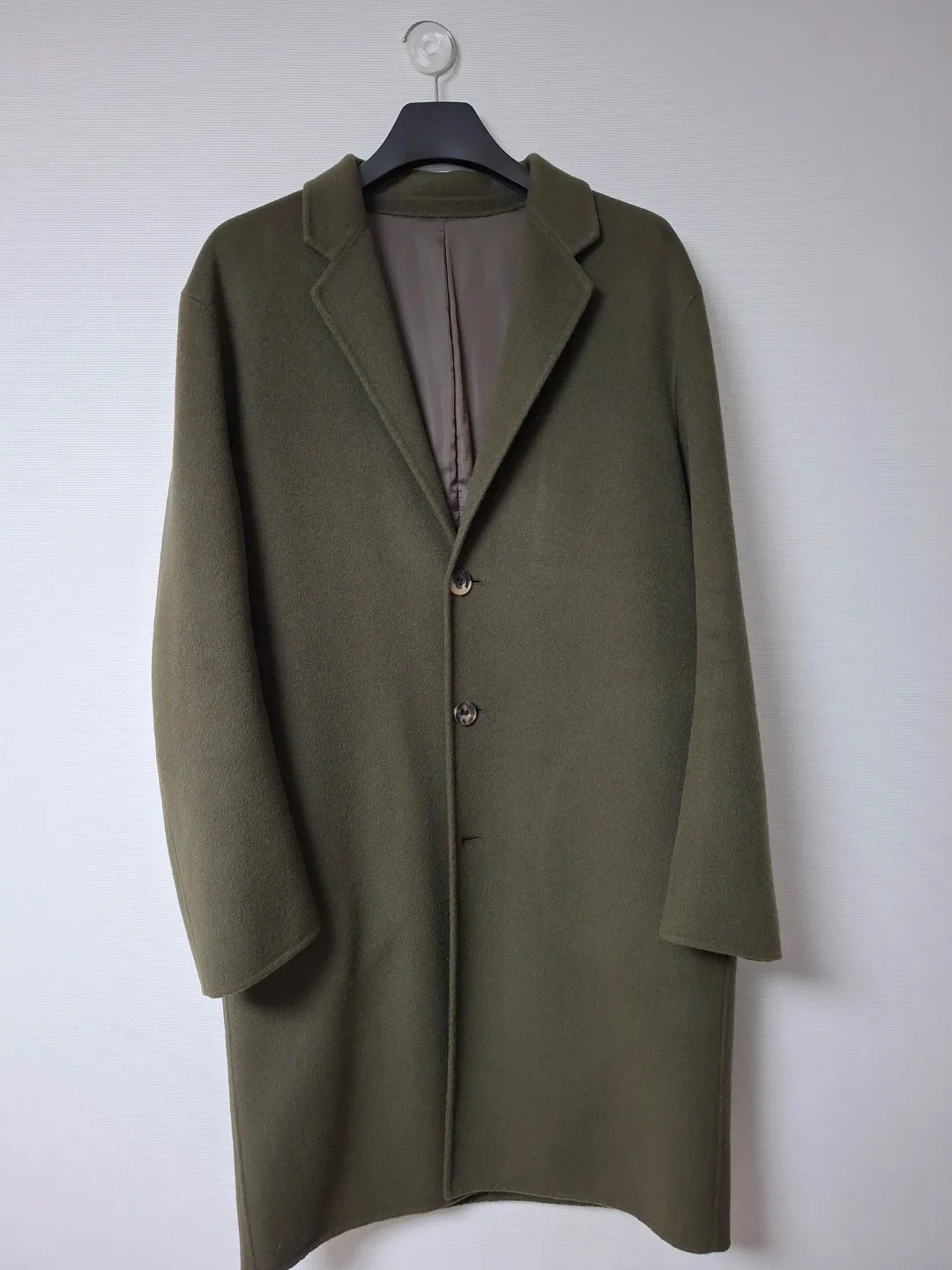 마마가리 핸드메이트 코트 카키색 48사이즈 (L)