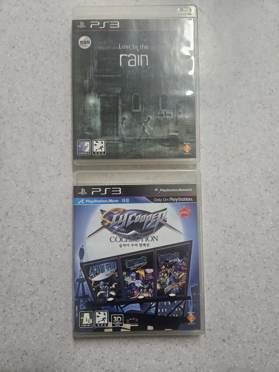 PS3 로스트인더레인, 슬라이쿠퍼 컬렉션 | 취미/게임/음반 | 당근 중고거래