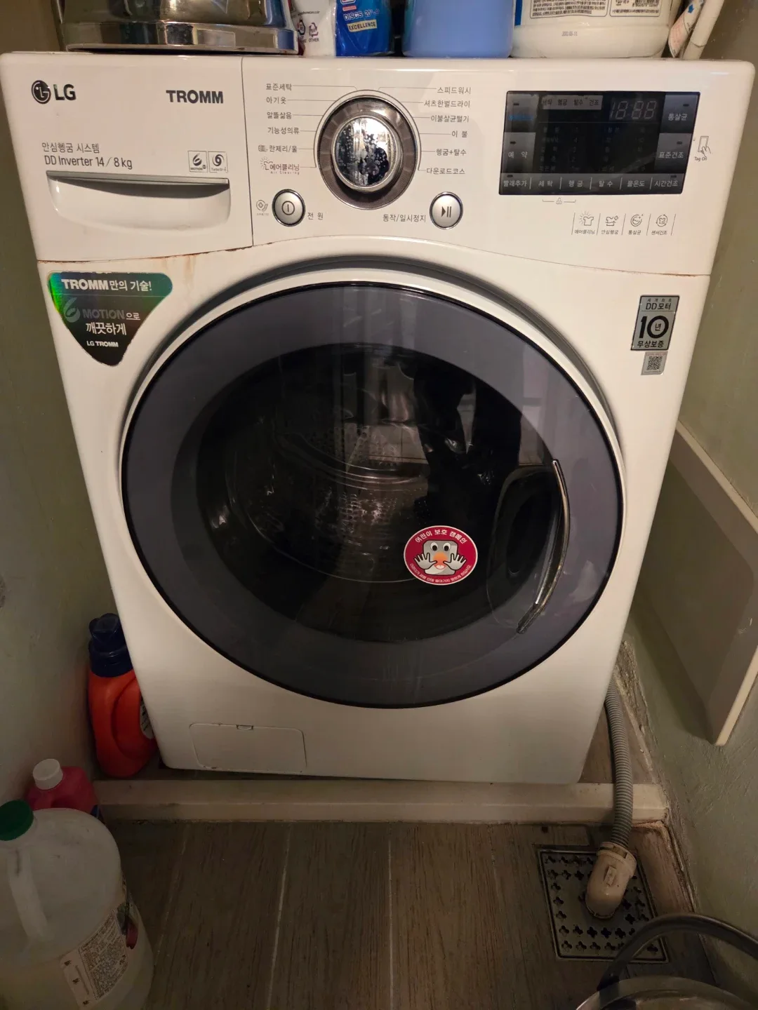 LG 트롬 DD 인버터 14kg 세탁기