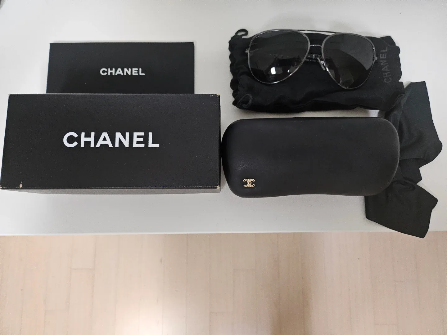 정품 샤넬 선글라스 풀박스