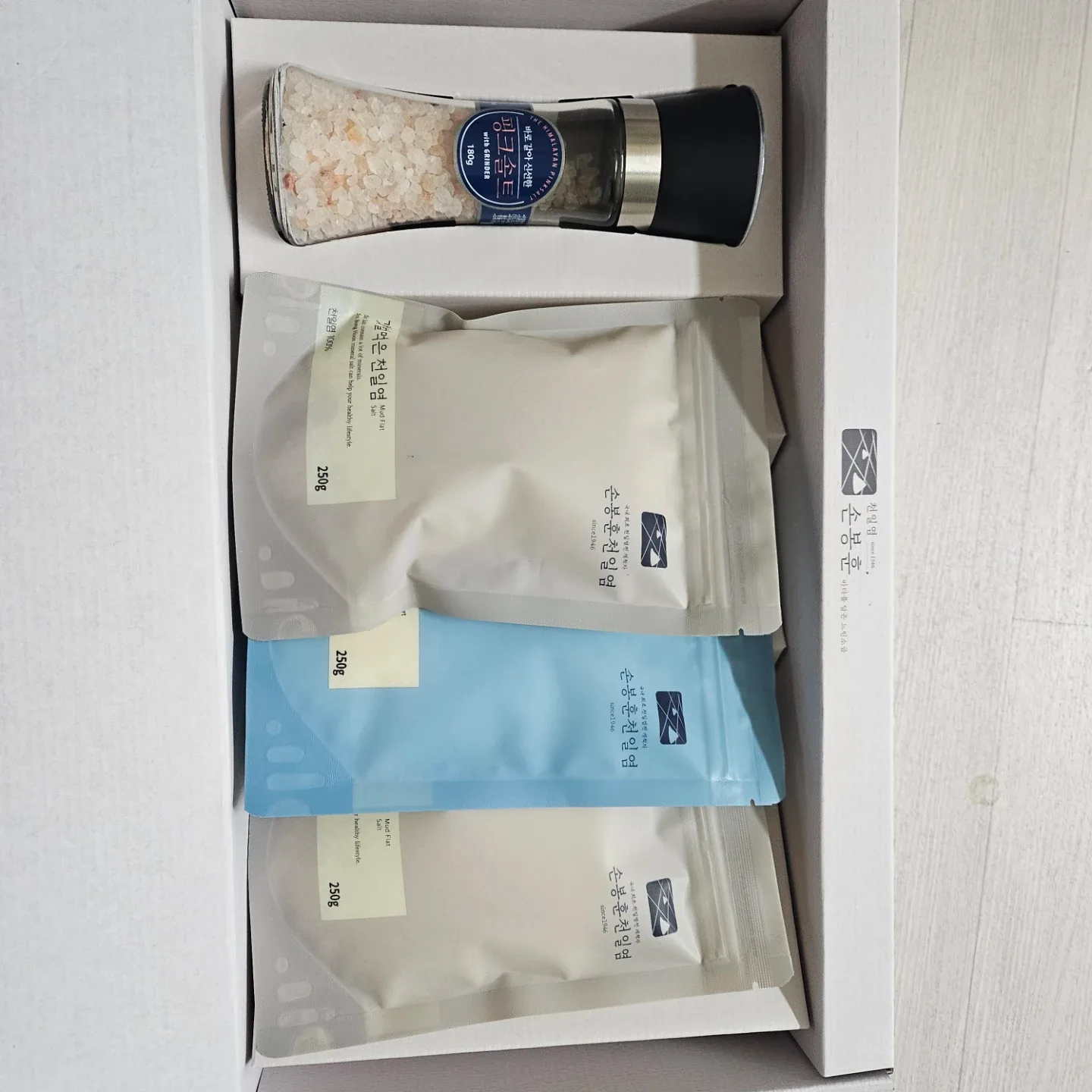 손봉훈 천일염 선물세트 (미개봉)