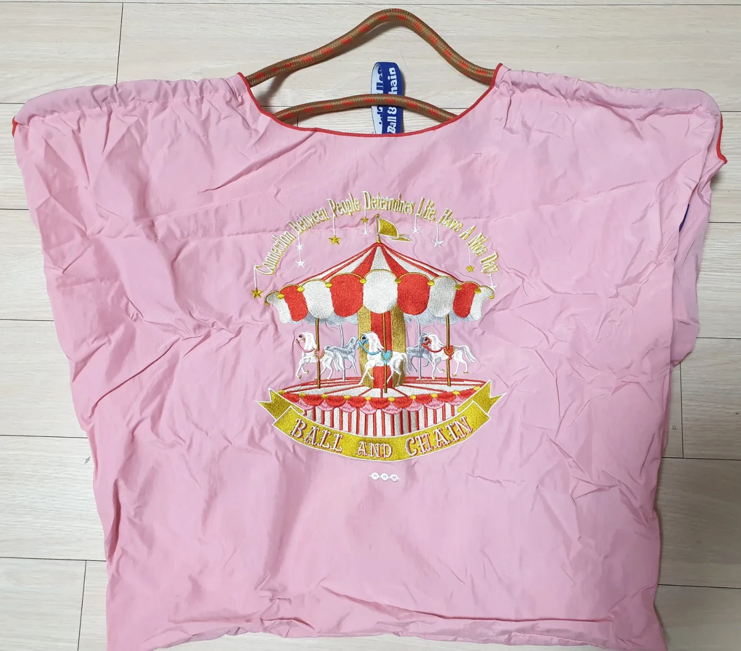 볼앤체인 BALL AND CHAIN 회전목마 에코백