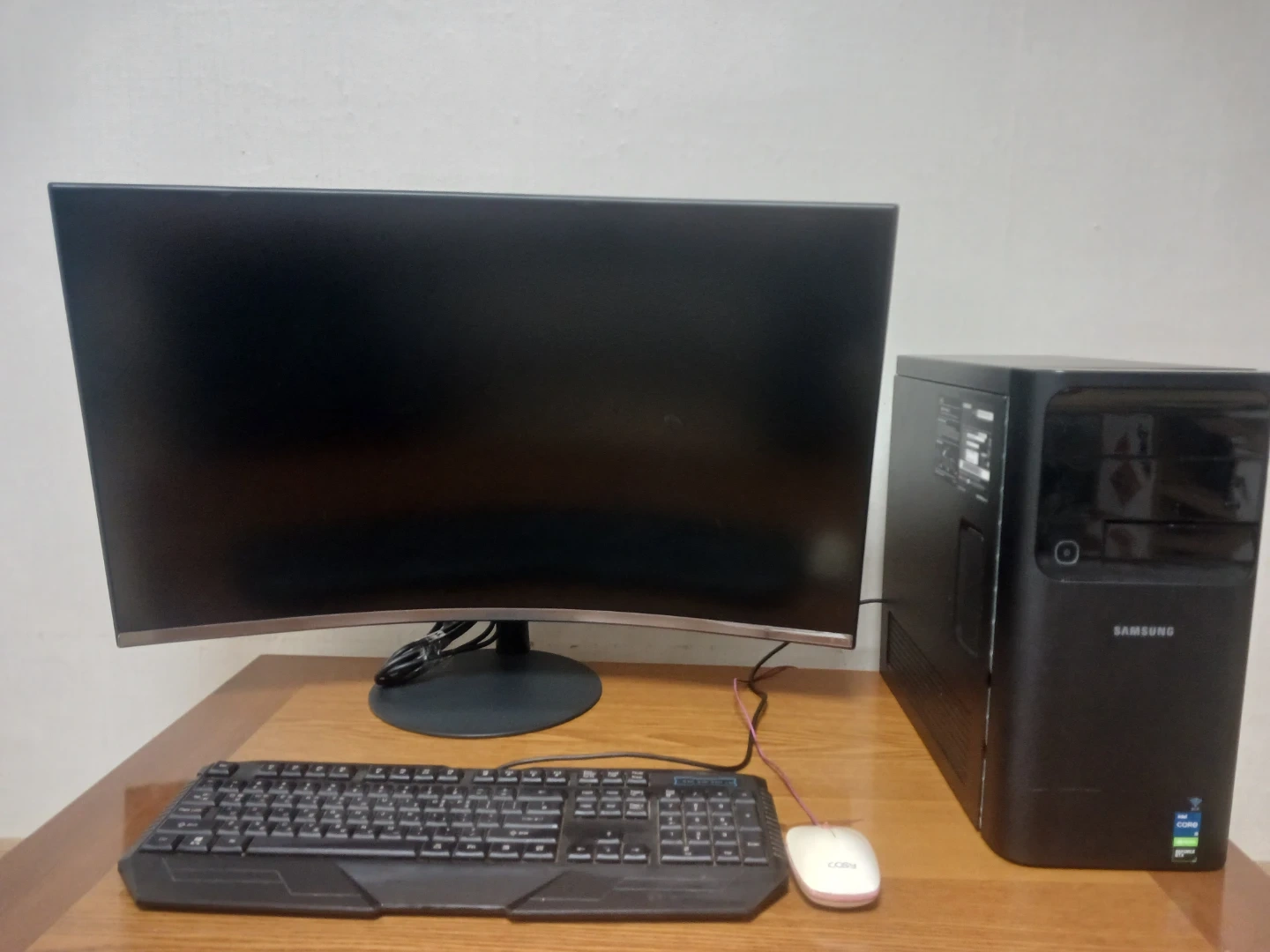 삼성 데스크탑 PC DM500TDA-AC59B +키보드+마우스+모니터 | 디지털기기 | 당근 중고거래