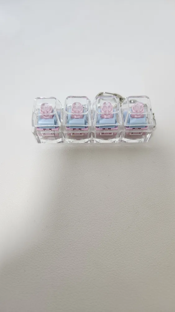 4구 투명키캡
