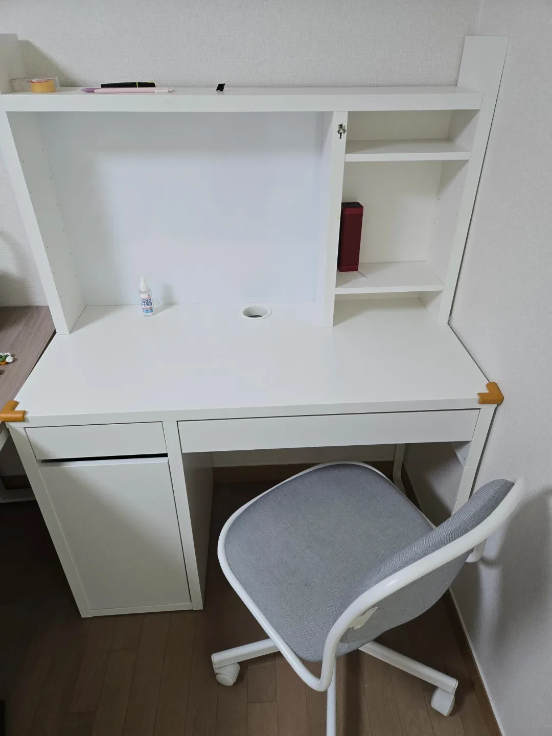 책상+의자 세트 이케아꺼 거의새것