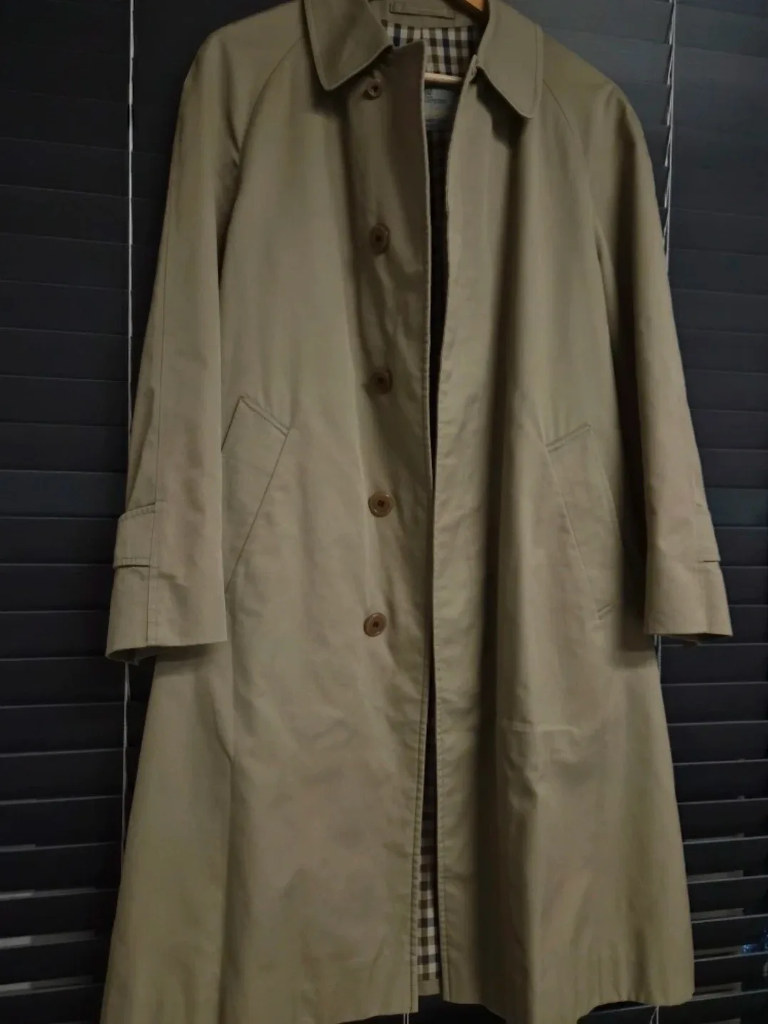 아쿠아스큐텀 (정품) 트렌치코트 💥택배×××