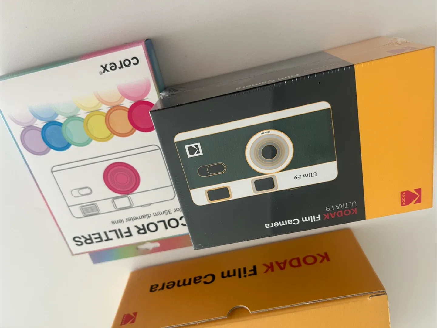 코닥 Ultra F9 필름 카메라 + 코렉스 컬러 필터 새상품