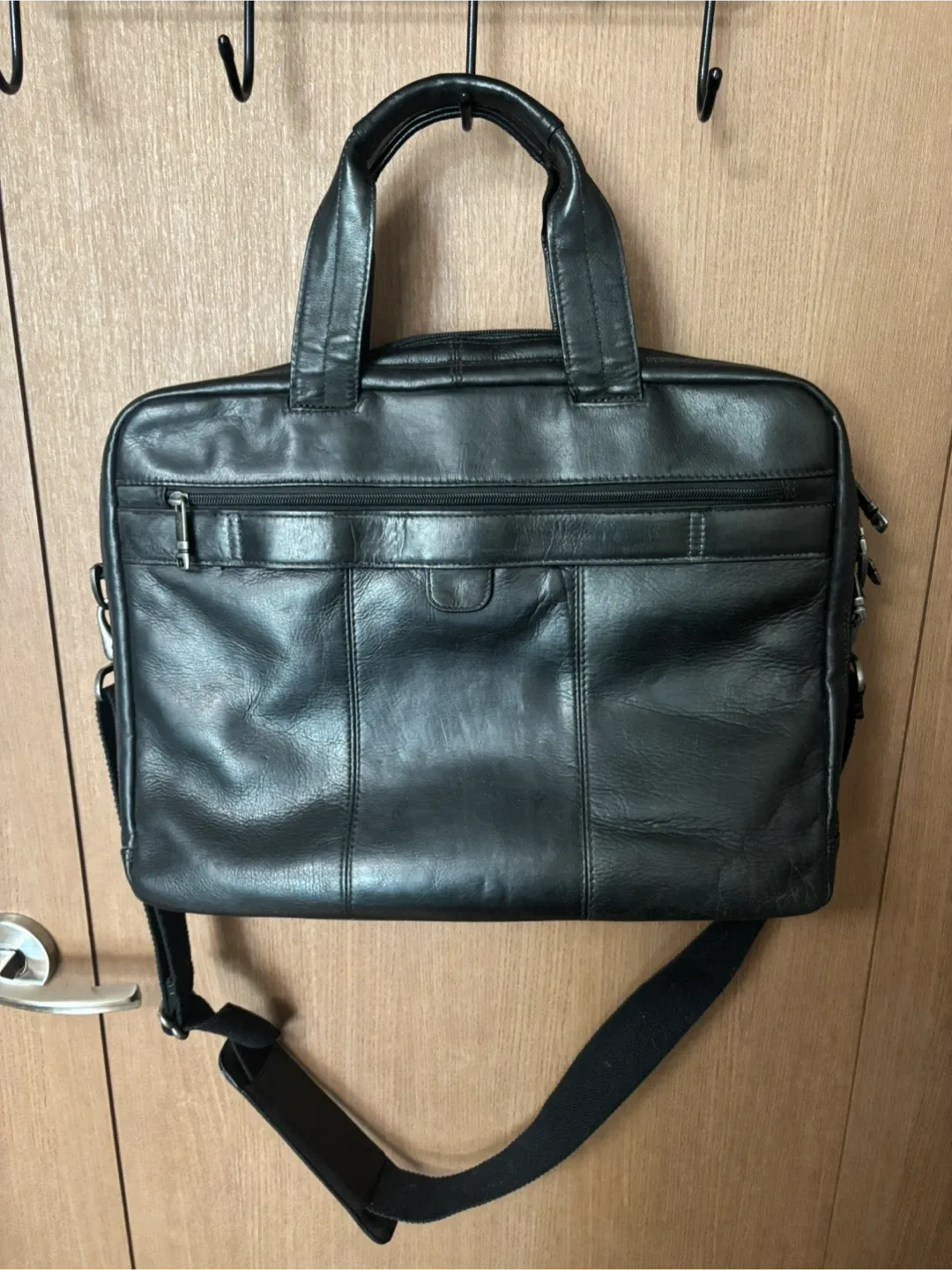 SAMSONITE 샘소나이트 통가죽 레더 브리프케이스 서류가방