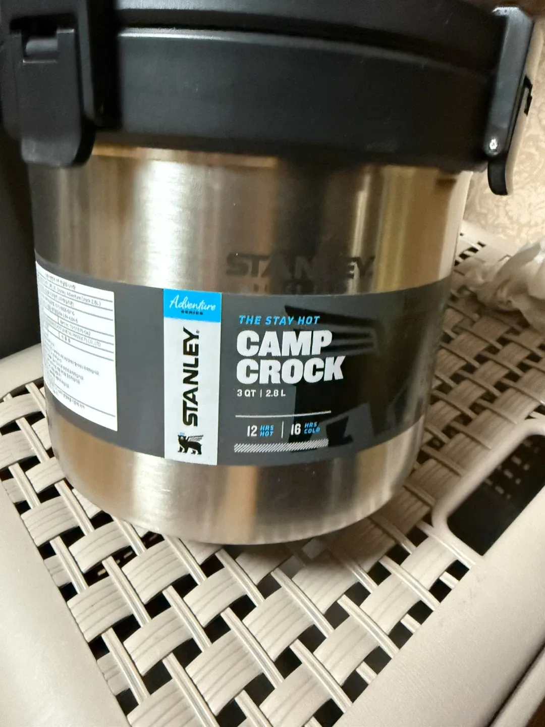 스탠리 캠프 크록 2.8L 보온 밥솥