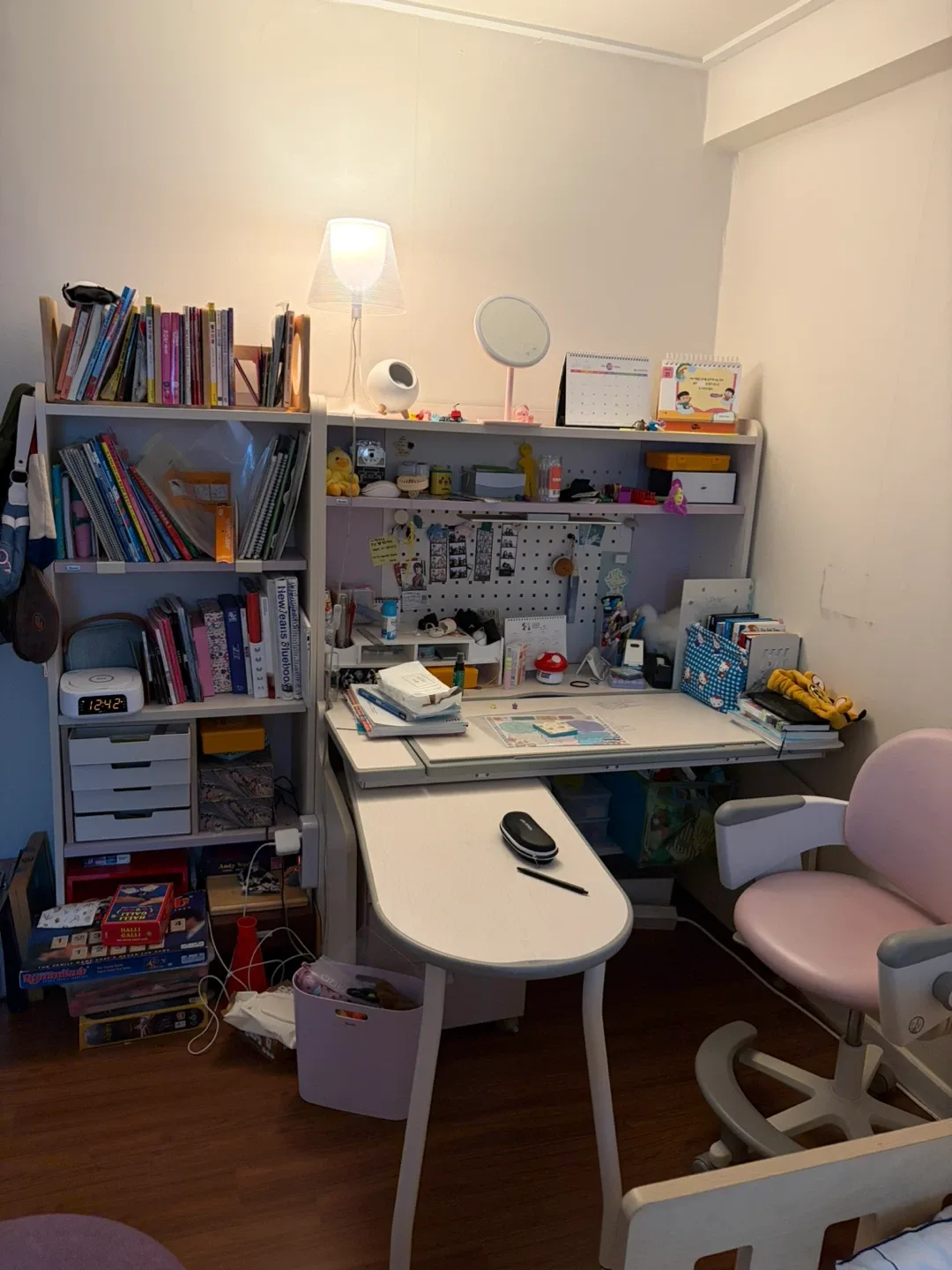 일룸 아이방 책상 책장 세트 의자 서랍장 포함