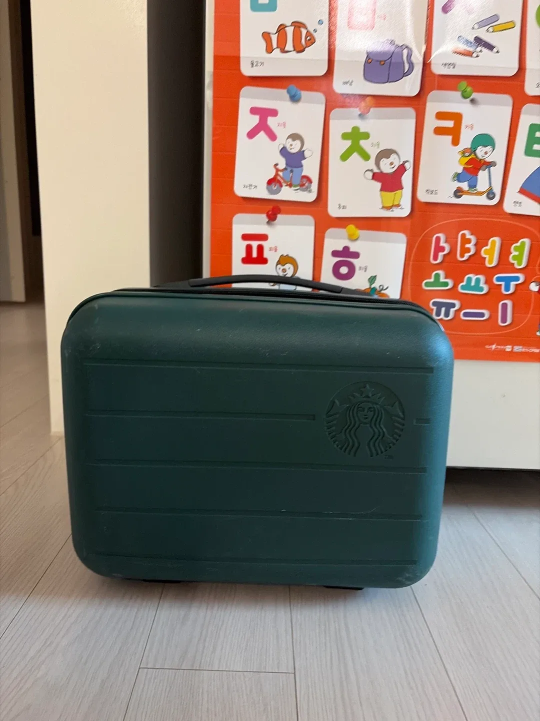 스타벅스 레디백 그린 여행용 가방