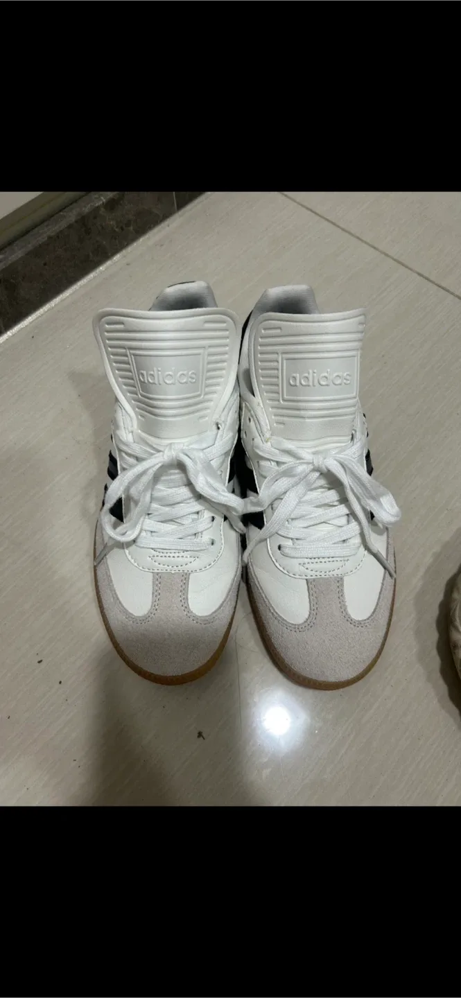 아디다스 삼바 흰색 운동화 230mm