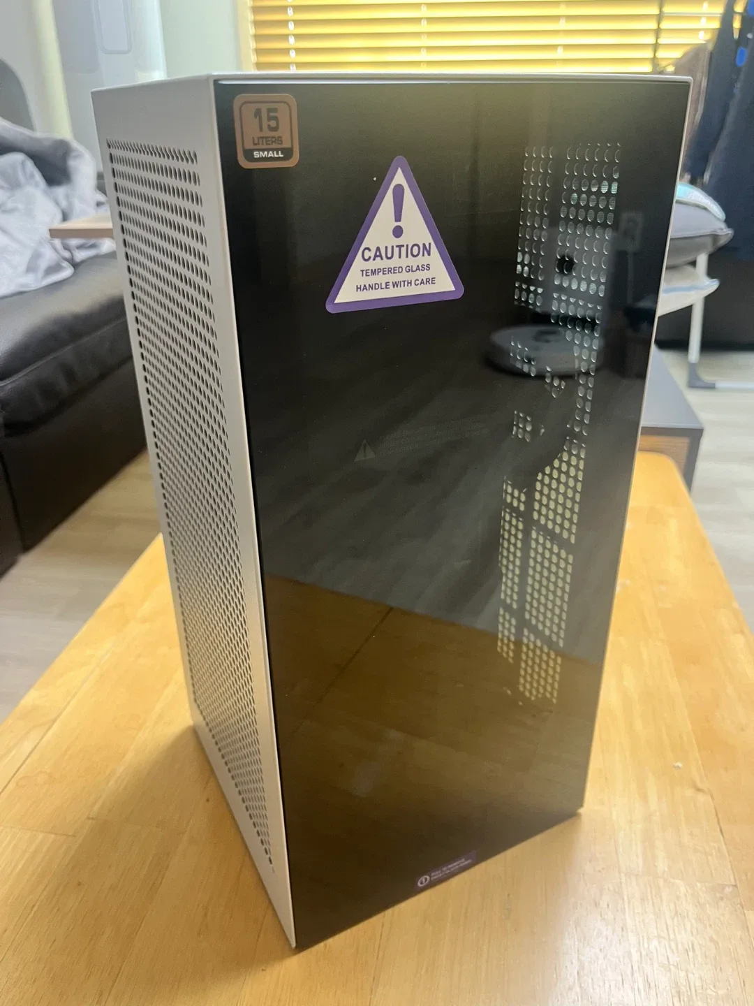 NZXT H1 V2 미니 ITX PC 케이스(파워,쿨러,라이저 포함)