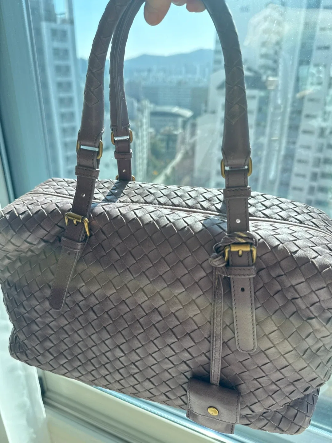 보테가 베네타 인트레치아토 토트백