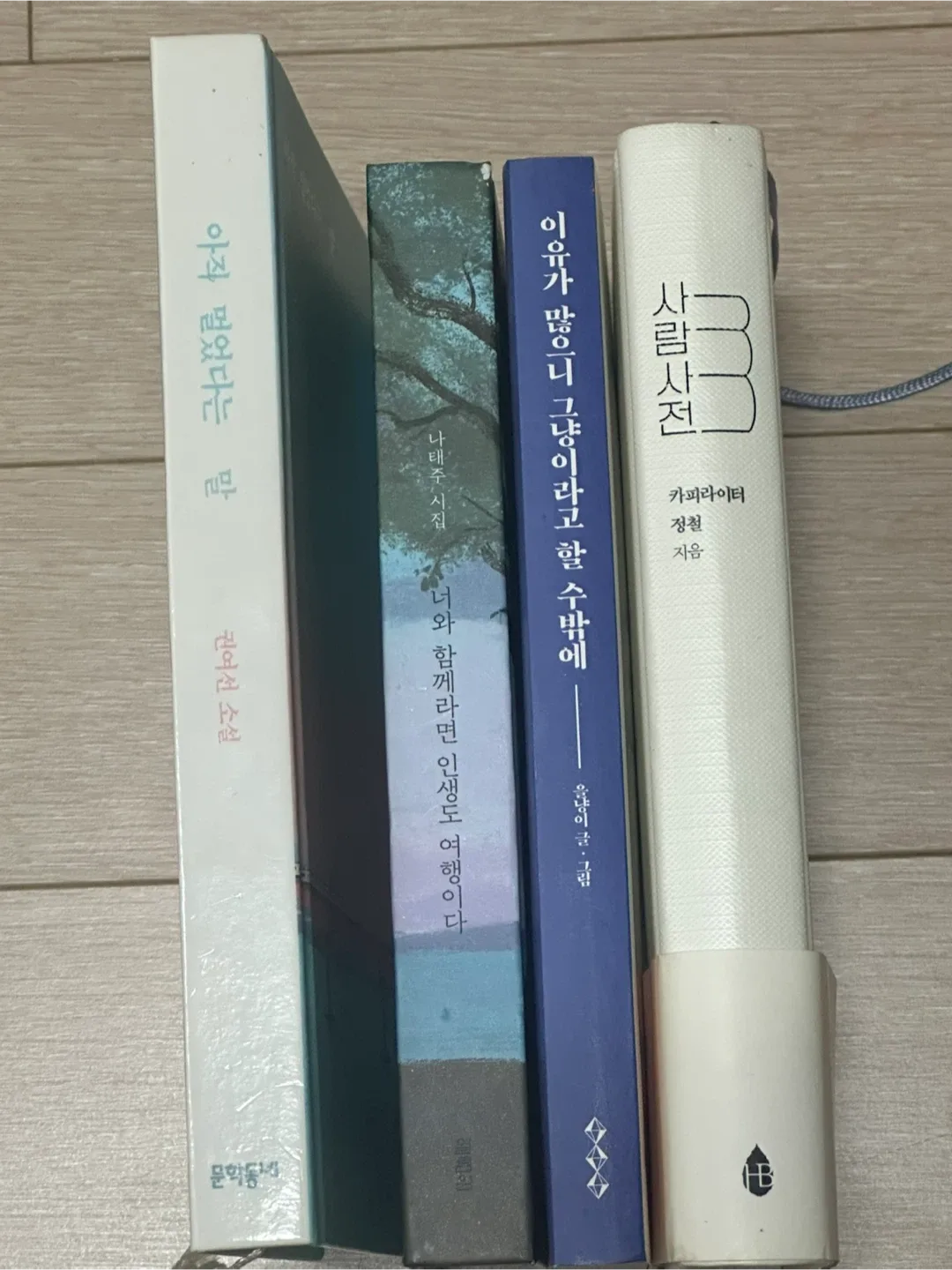 중고 서적 모음 (소설, 시집)