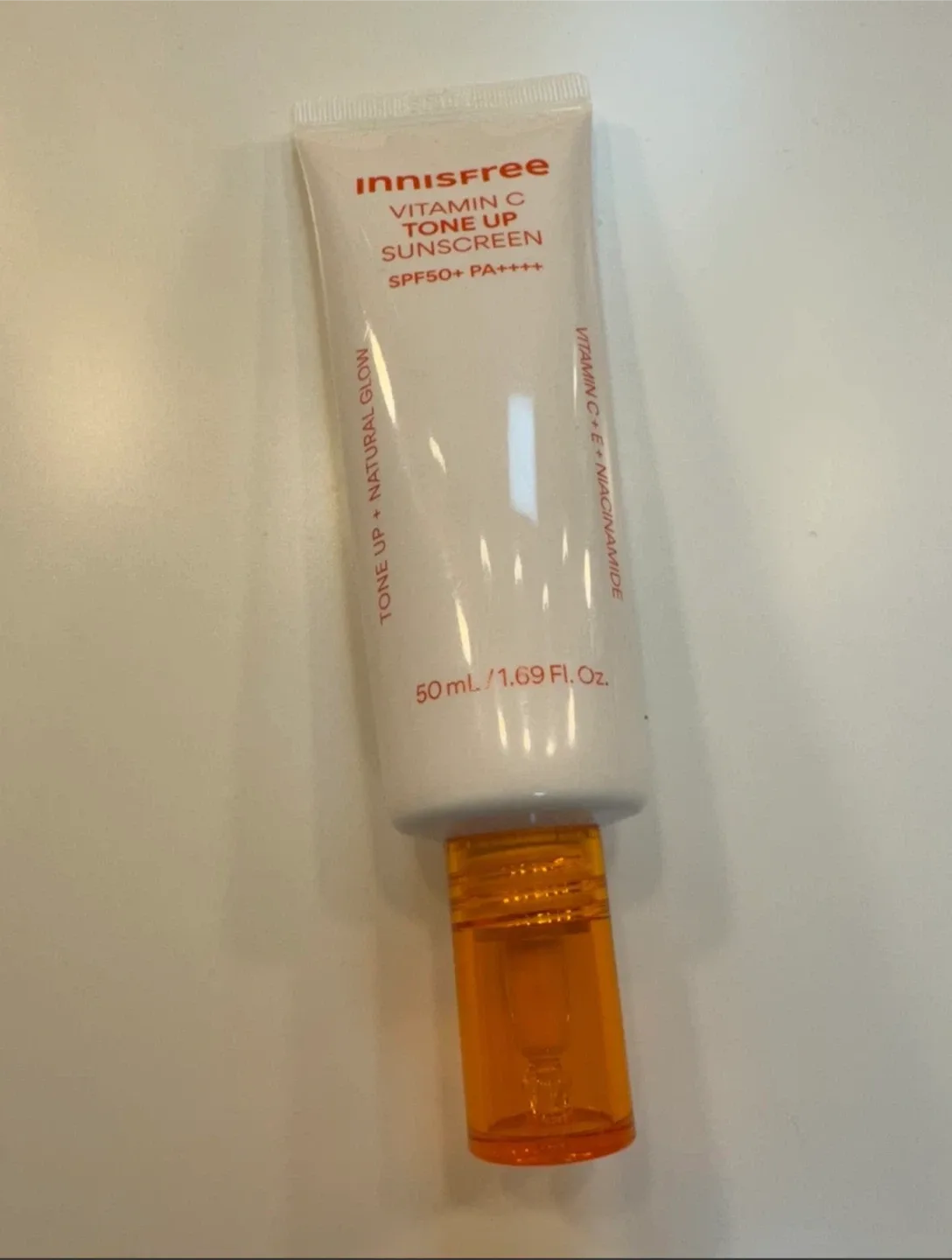 [새상품]이니스프리 비타민C 톤업 선크림 50ml