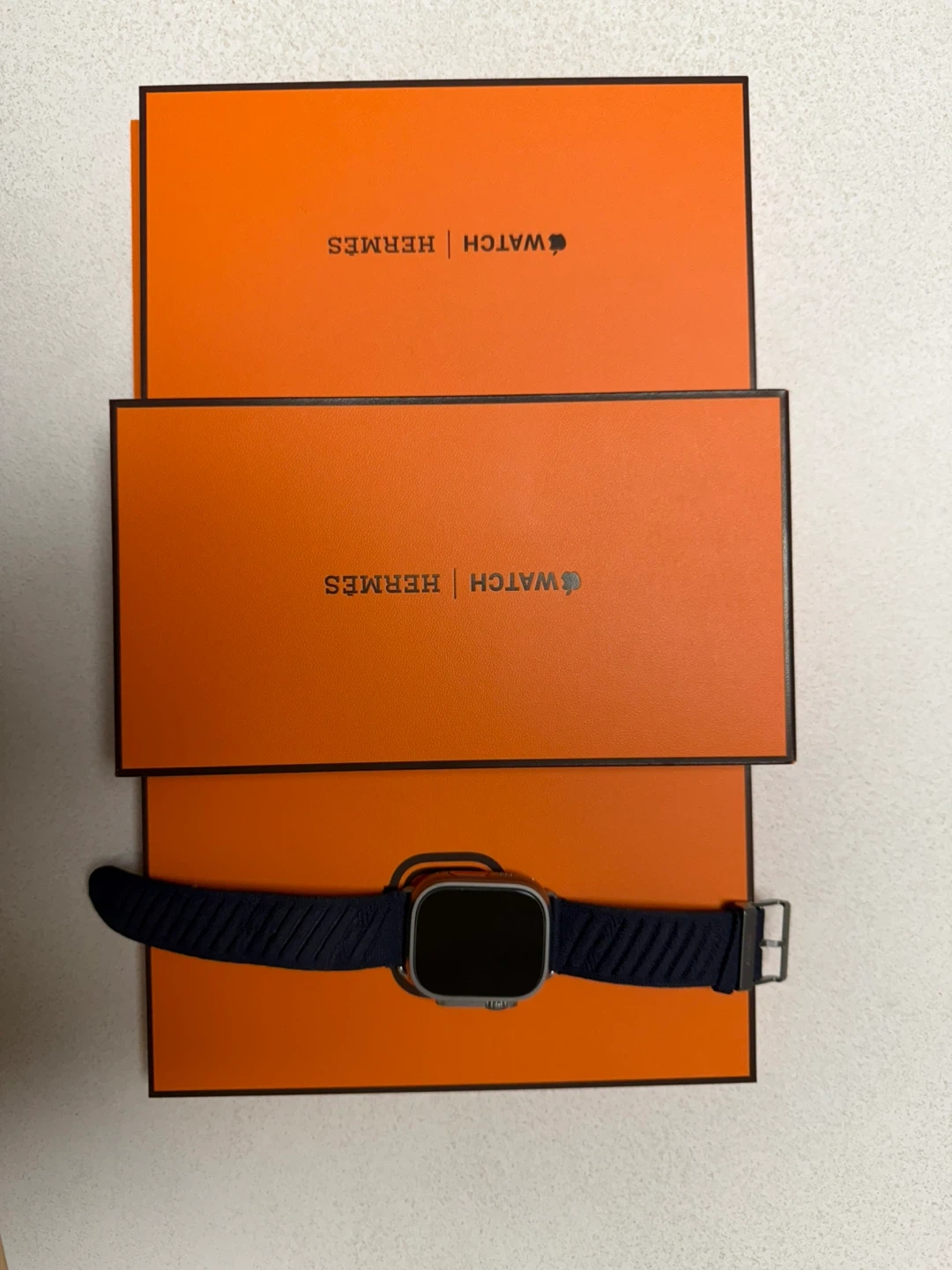 애플워치 에르메스 울트라2 49mm 네추럴티타늄