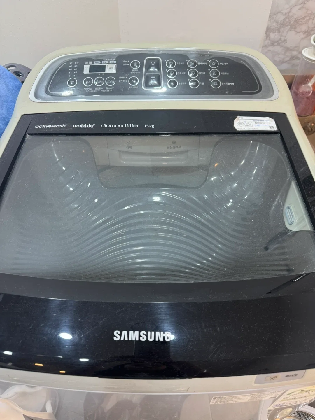 삼성 통돌이 세탁기 15kg