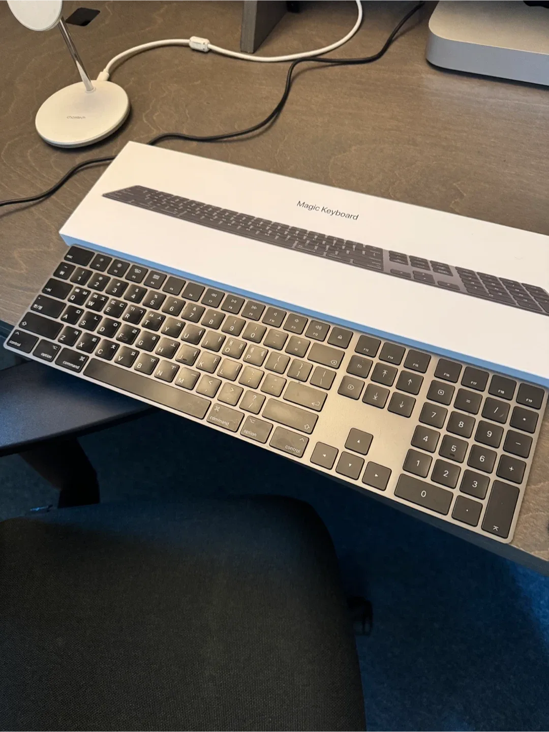 애플 매직 뉴메릭 키보드+마우스2 스페이스 그레이