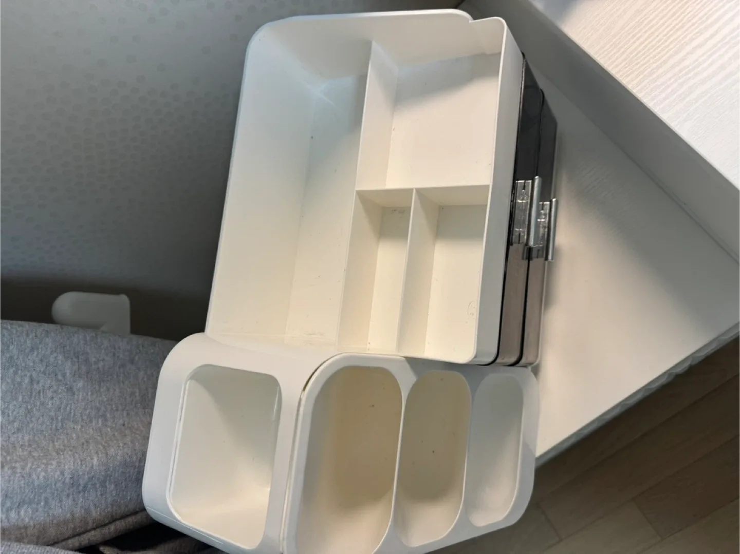 화이트 서랍형 화장품 정리함 급처