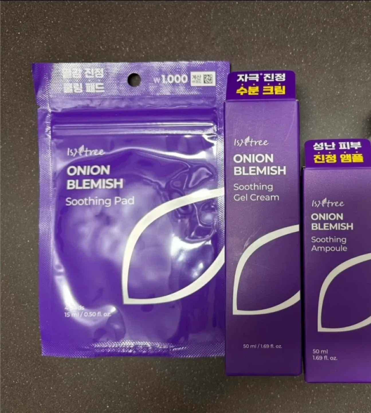 (일괄)이즈앤트리 어니언 블레미쉬 수딩 패드 크림 앰플 기초 화장품