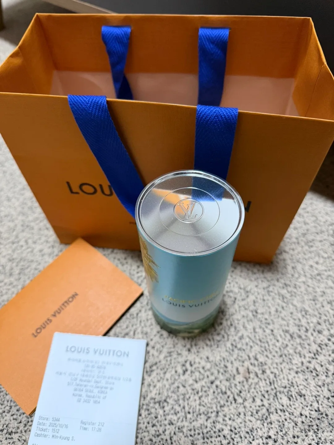 (백화점 정품 미개봉 새상품 영수증O) 루이비통 향수 퍼시픽 칠 오 드 퍼퓸 100ML 판매합니다