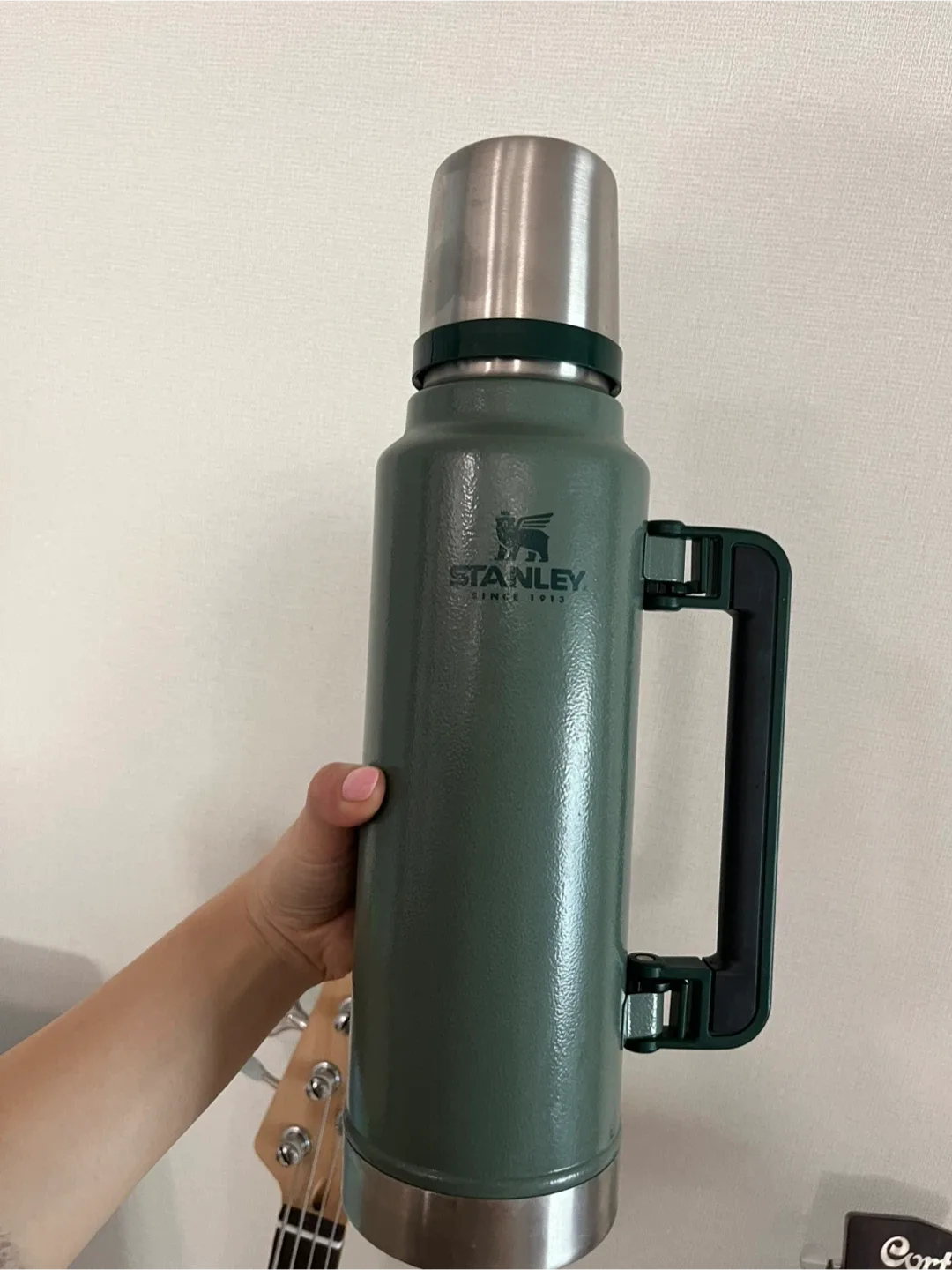 스탠리 클래식 보온병 해머톤 그린 1.4L