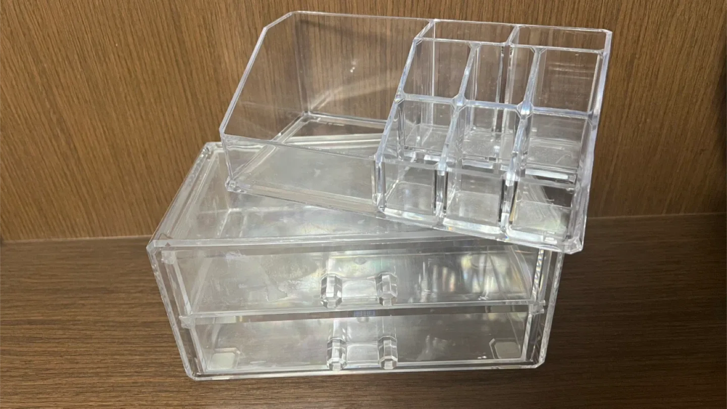 화장품 정리함