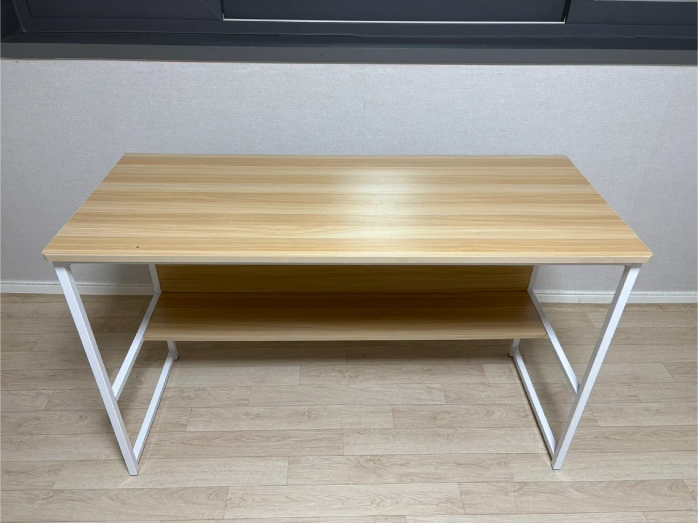 !마지막 가격 내림!우드 앤 화이트 책상 1200