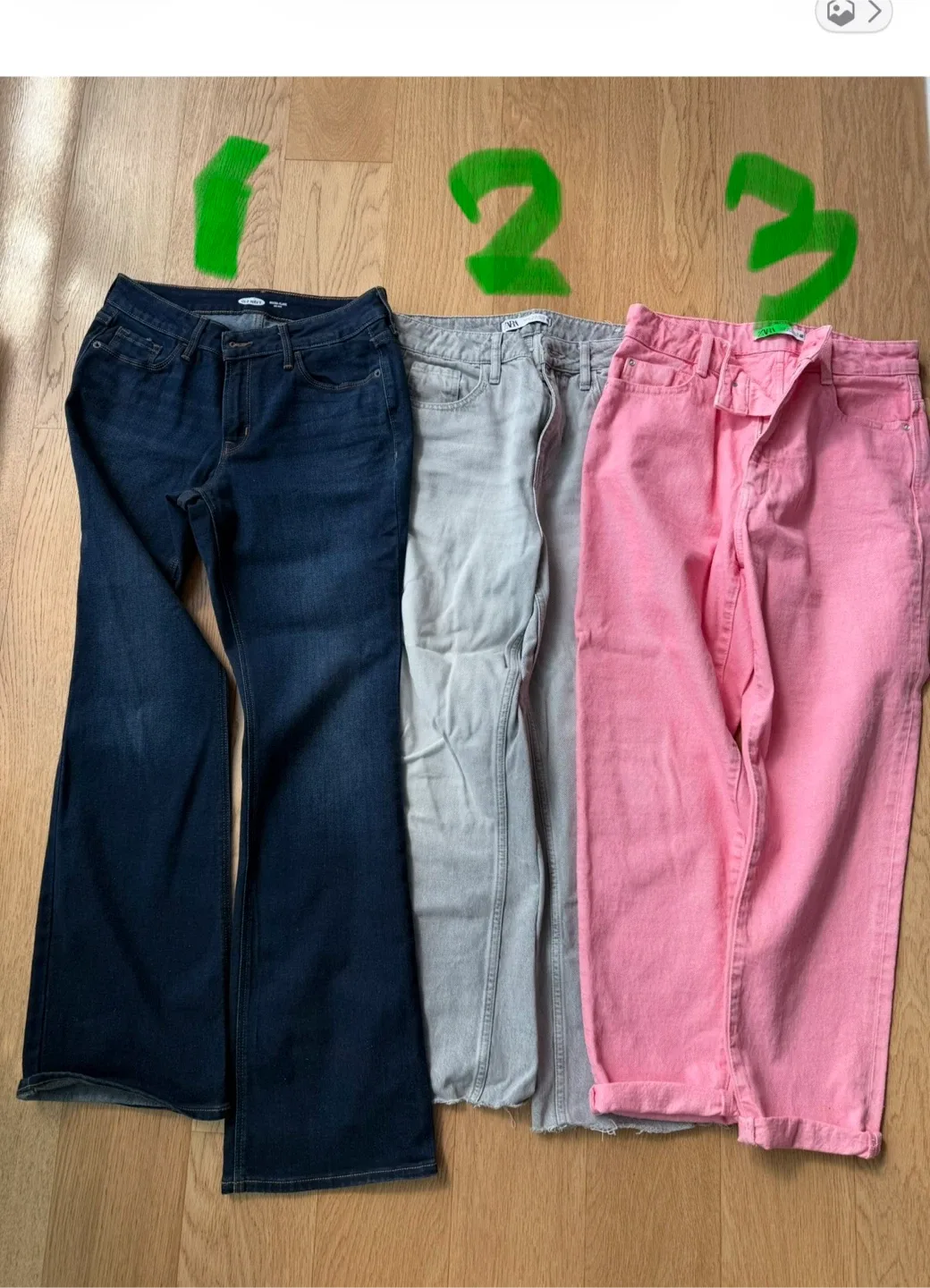 ZARA Old Navy 청바지